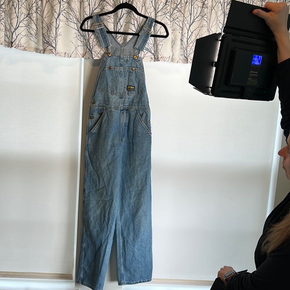 Vintage 90s original genuine OshKosh Overalls, size 28/30